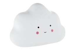 Orsina Kids Cloud Night Light, Soft White Ceramic Cloud Design With Gentle Illumination, Creates A Calming Sleep