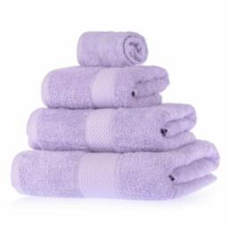 Homescapes Turkish Cotton Lilac Bath Towel Set