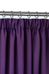 Essential Woven Thermal Blackout Pencil Pleat Curtains 116cm x 183cm Amethyst Purple Purple