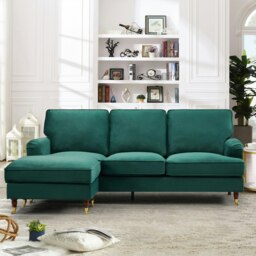 Woodbury Reversible Corner Sofa - Green