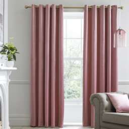 Laurence Llewelyn-Bowen Montrose Eyelet Curtains Blush