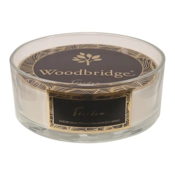 Woodbridge 5 Wick Bowl Candle - Freedom Cream One Size 1