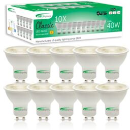 BELL Lighting GU10 LED Spotlight 4.4W Energy Saving Light Bulbs Natural White 4000K