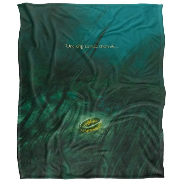 Lord Of The Rings One Ring To Rule Them All Blanket - Multicoloured - One Size