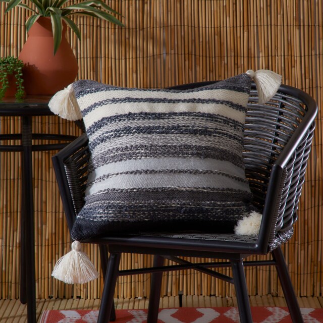 Drift Grayson Outdoor Filled Cushion Black