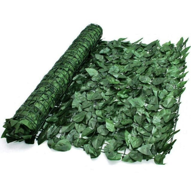 True Products Artificial Ivy Leaf Hedge Garden Fence Privacy Screening 1.5m x 3m