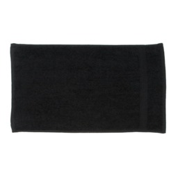 Towel City Luxury Guest Towel - Black - One Size
