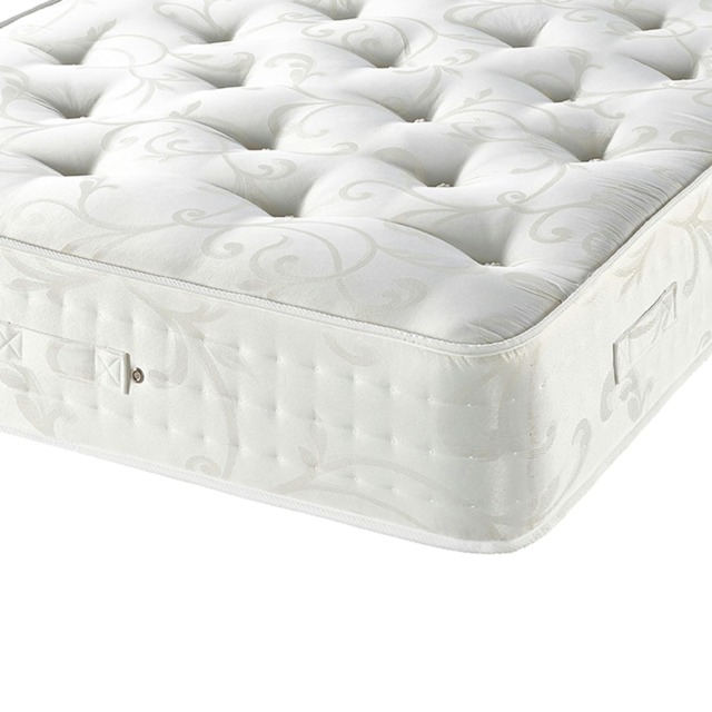 Catherine Lansfield Natural Wool 3000 Pocket Mattress, Size Single