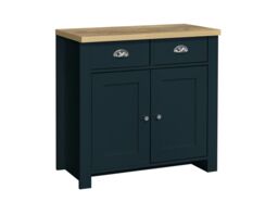 Highgate 2 Door 2 Drawer Sideboard Navy