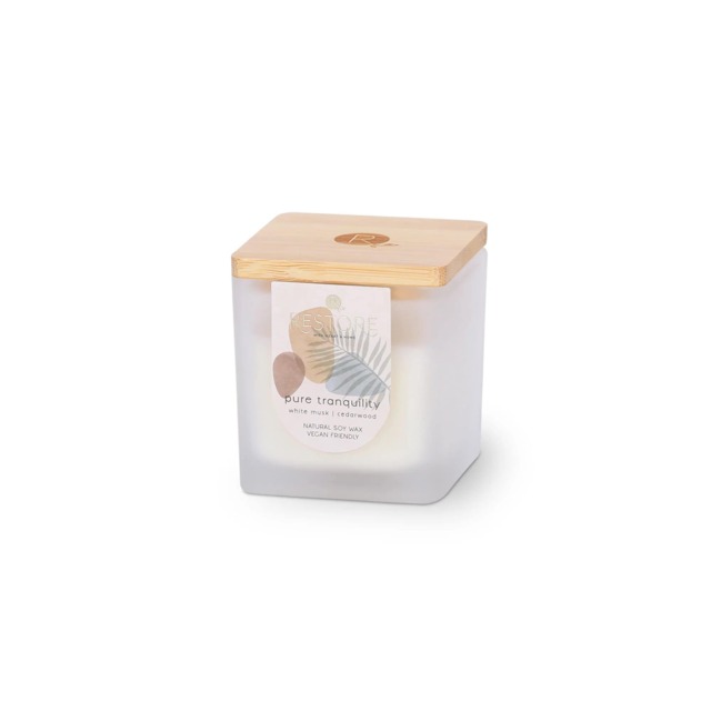 Restore Small Soy Wax Candle - Pure Tranquility