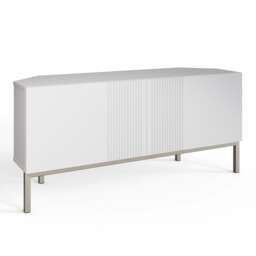 Frank Olsen Furniture Iona Corner TV Cabinet White White White 1