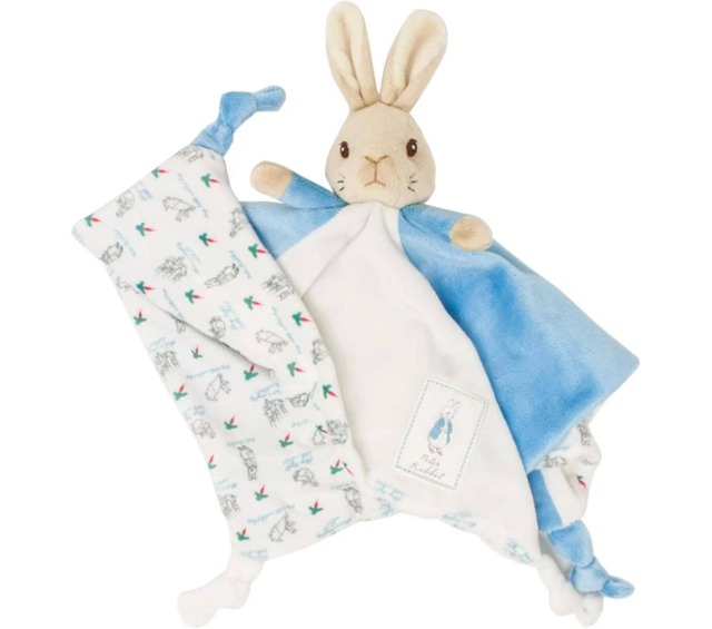 Peter Rabbit Baby Comforter Blanket Soft Plush Newborn Sensory Toy Gift