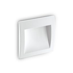 Wire LED Outdoor Square Recessed Wall Light White IP65, 3000K