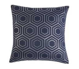 Element Cushion Cover Navy Blue Blue