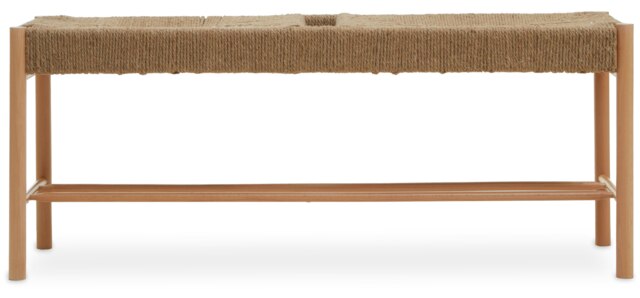 Orsina Unique Design Natural Wood Bench, Dining Bench For Dining Table, Versatile Design Modern Bench