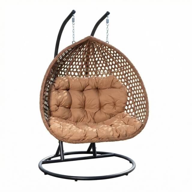 Henley Double Swing Egg Pod Chair
