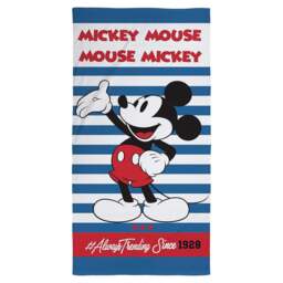 Disney Mickey Mouse Towel Multi Multicoloured One Size 1