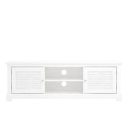 Salcombe TV Unit White White