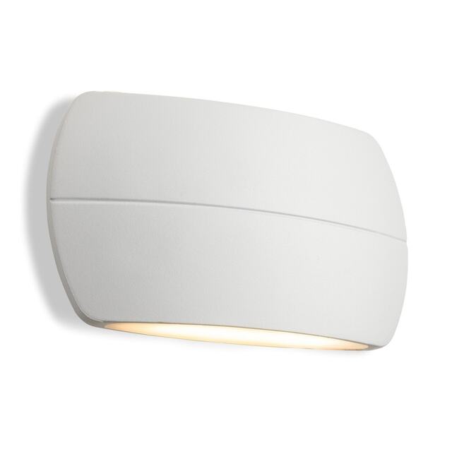 Carmen Up Down Wall Light White 10w LED 601lm 3000K IP65