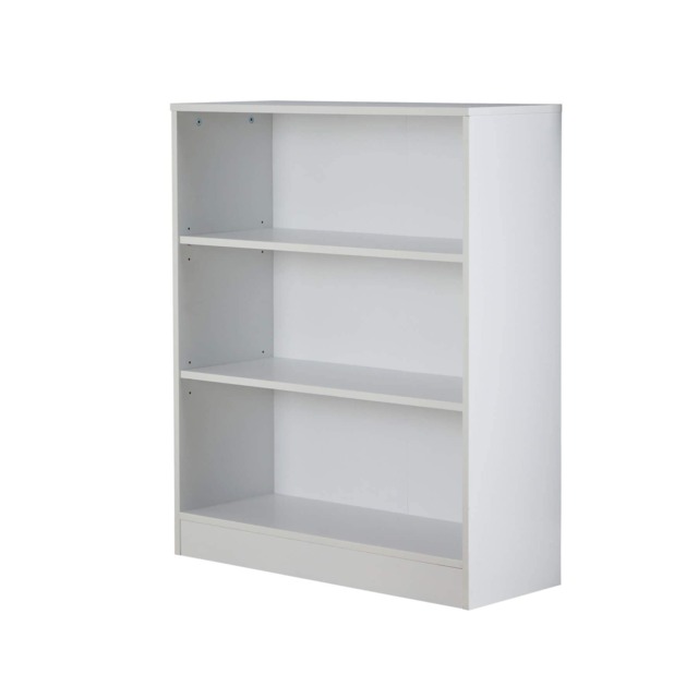Bookcase Display Shelf Freestanding Book Storage Unit Home Living Room Furniture White