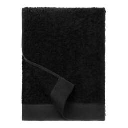 Vinga Birch Plain Towel - Black - 140cm x 70cm Black