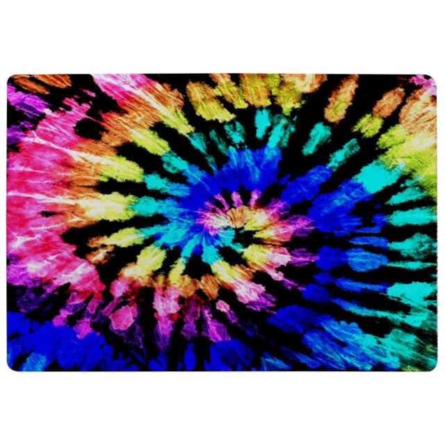 Tie Dye Pattern Rug Multi