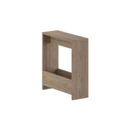 Decortie Simpi Slim Side Table 55x20x60cm Natural Oak