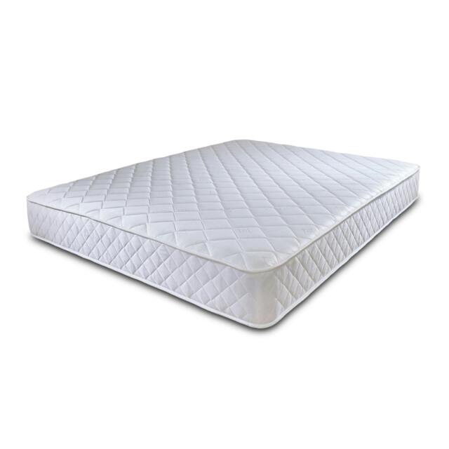 Cooltouch Plus Diamond Essentials Foam Free Pinna-Coil Mattress White Small Single