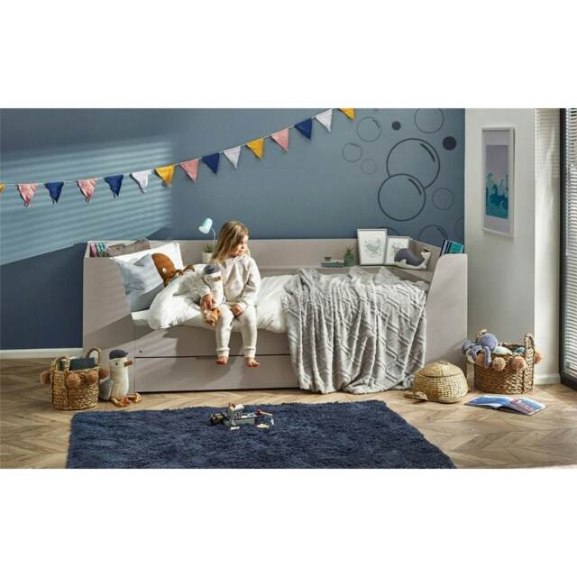 Premier Taupe Day Bed Single 3ft (90cm) + Pull Out Bed (Guest Bed)