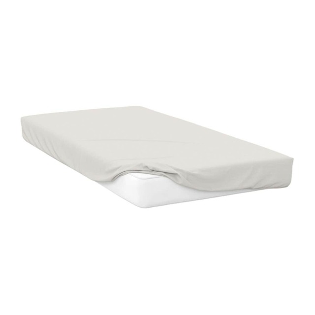 Belledorm 200 Thread Count Egyptian Cotton Ultra Deep Fitted Sheet - Ivory - Superking