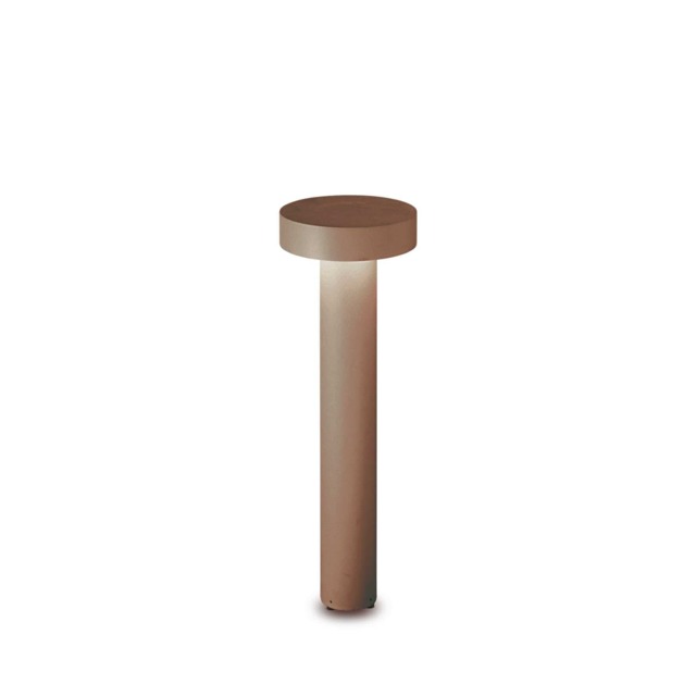 Tesla 4 Light 60cm Outdoor Bollard Coffee IP44