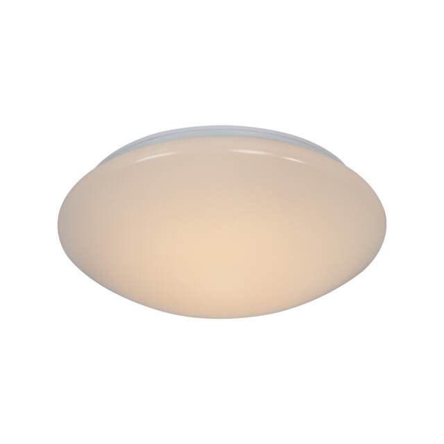 Nordlux Montone Indoor Ceiling Light White Metal Intergrated LED 20,000hrs - Mains Powered, IP44