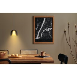 Osram Decor Corolle Pendant Ceiling Light E27 Black Glass Max 15W LED Modern
