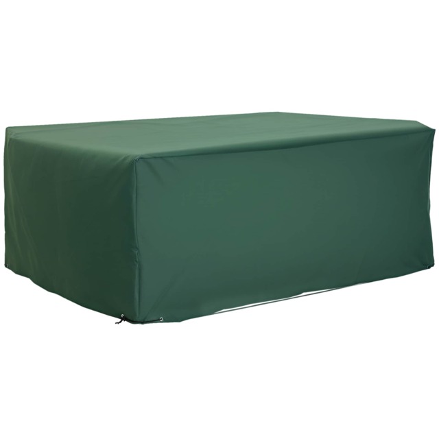 Outsunny UV Rain Protective Cover For Garden Patio Wicker Rattan Green Green