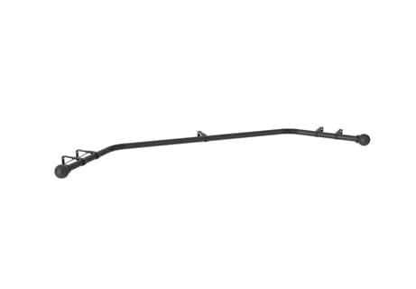 28mm 400cm Black Ball End Eyelet Bay Pole Set 400cm Black Black