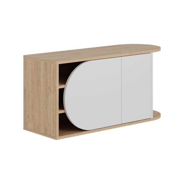 Decortie Nova Shoe Storage Bench 104x37x50cm Oak