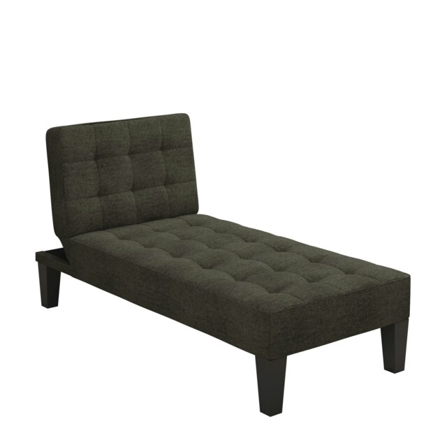 Adalynn Chaise Lounger Grey Linen Grey GREY LINEN Three Seater