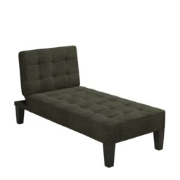 Adalynn Chaise Lounger Grey Linen Grey GREY LINEN Three Seater