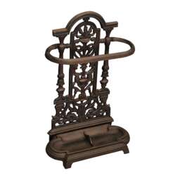 Cast Iron Umbrella Stand Brolly and Walking Stick Hallway Corner Rack