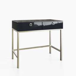 Frank Olsen Furniture Lyra Console table in Midnight Onyx Black Midnight Black 1