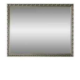 Harlington Antique Rectangular Wall Mirror Silver H 120cm x L 95cm 1