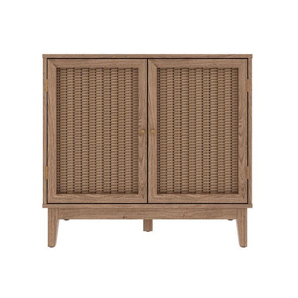 Bordeaux Small Sideboard - MDF - L39.4 x W84.2 x H78.2 cm - Oak Brown