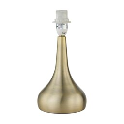Romana - Antique Brass 23cm Touch Operated Table Lamp Base