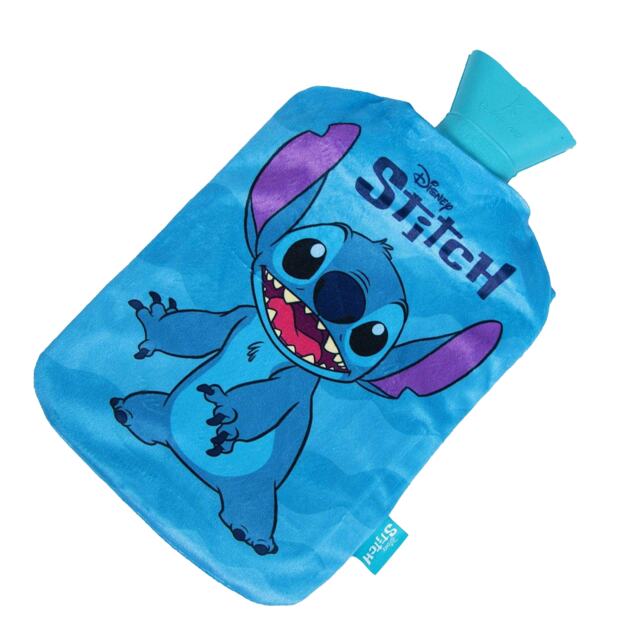 Lilo & Sch Reversible 2L Hot Water Bottle And Cover Blue Blue/Pink One Size 1