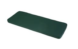 2 Seater Bench Outdoor Garden Furniture Cushion (Pack of 4) - L116 x W48 x H4 cm - Forest Green
