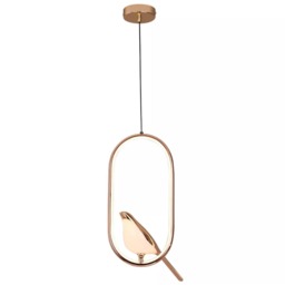 Acrylic Bird Chandelier LED Gold Pendant Light Ceiling Lamp 3 Colors Light