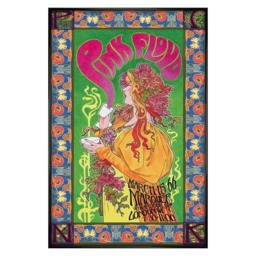 Gloss Black Framed Pink Floyd '66 Maxi Poster Multi