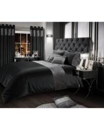 Intimates Crushed Velvet Duvet Cover & Pillowcase Set