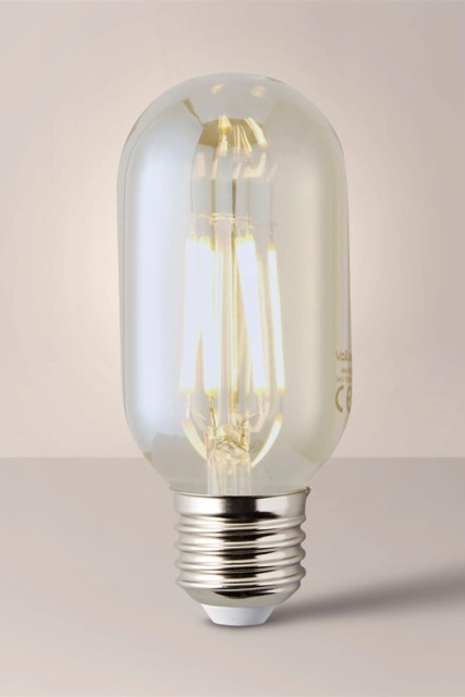 ValueLights E27 4W Amber Filament Radio Valve Warm White Bulb