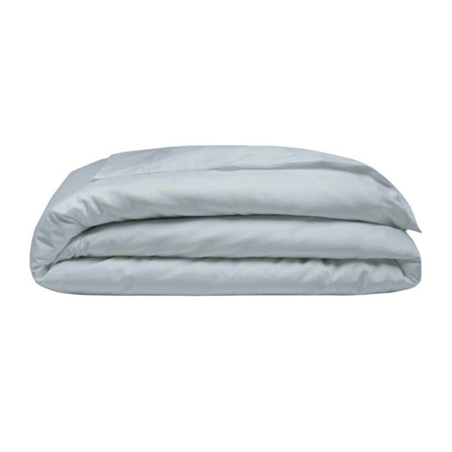 Belledorm 400 Thread Count Egyptian Cotton Oxford Duvet Cover - Duck Egg Blue - Superking